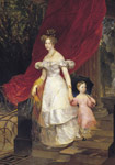 Portrait of Grand  Princess Elena Pavlovna and her Daughter Maria, 1830
Art Reproductions