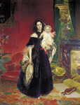 Portrait of Maria Arkadevna Beck with Her Daughter, 1840
Art Reproductions