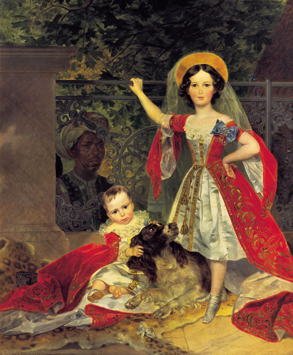Children Volkonski and an Arab, 1843

Painting Reproductions