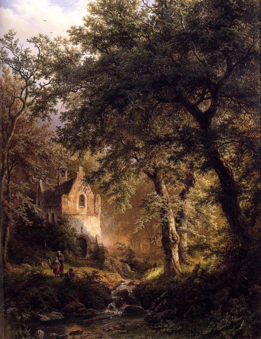 Boslandschap Met Kapel: Sous Bois, 1850

Painting Reproductions
