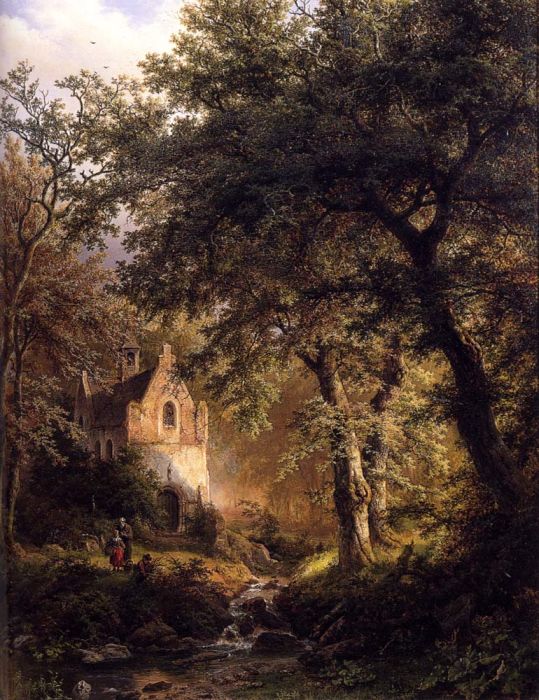 Boslandschap Met Kapel: Sous Bois, 1850

Painting Reproductions