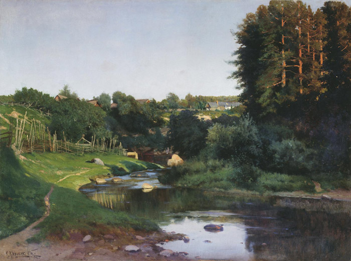 A Village near the River

Painting Reproductions