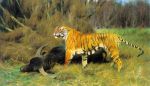  A Tiger with its Prey , 1908
Art Reproductions