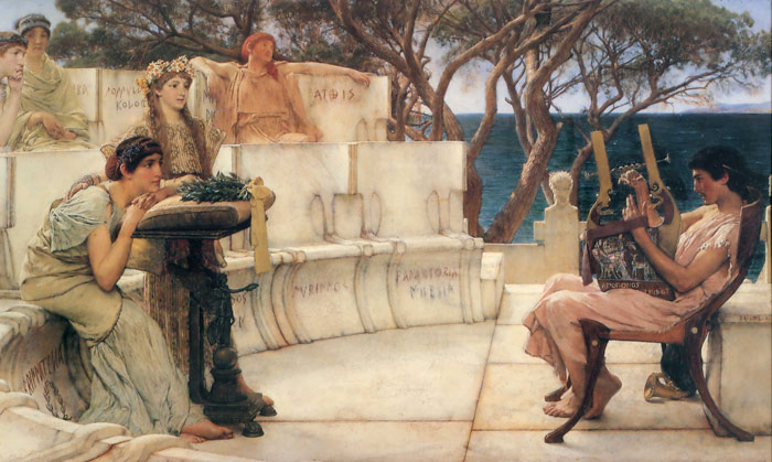 Sappho and Alcaeus, 1881

Painting Reproductions