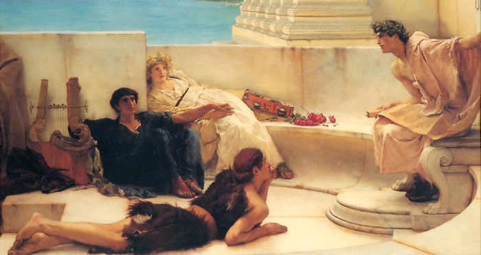 A Reading from Homer, 1885

Painting Reproductions
