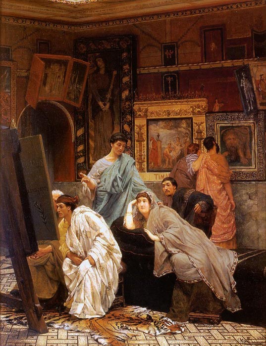 A Collection of Pictures at the Time of Augustus, 1867

Painting Reproductions