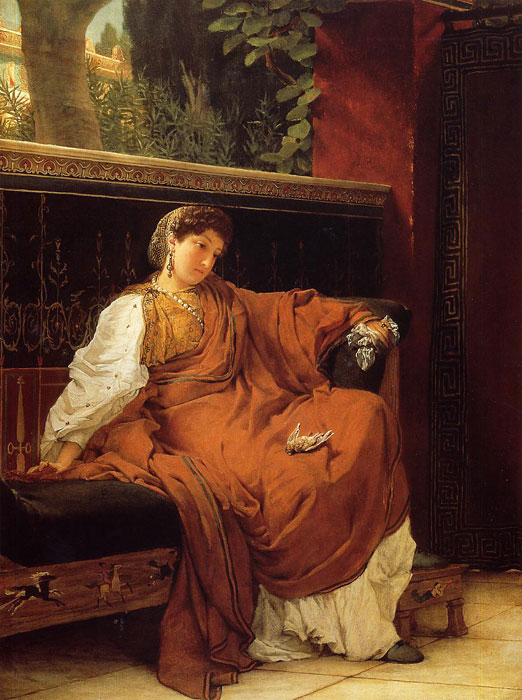 Lesbia Weeping over a Sparrow, 1866

Painting Reproductions
