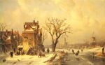 Skaters in a Frozen Winter Landscape, 1872
Art Reproductions