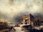 Villagers On A Frozen Path, 1859
Art Reproductions