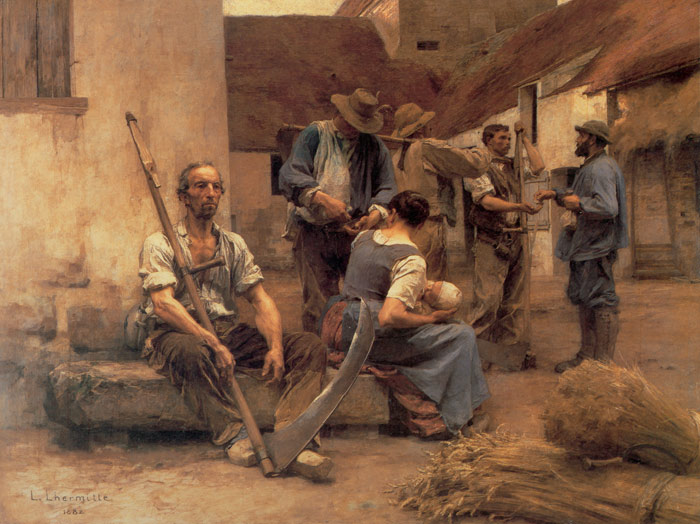 La Paye des moissonneurs [Paying the Harvesters], 1892

Painting Reproductions