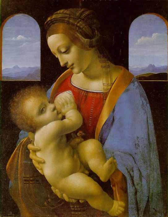Painting Madonna Litta, 1490 Madonna Litta, 1490
Painting Reproductions
