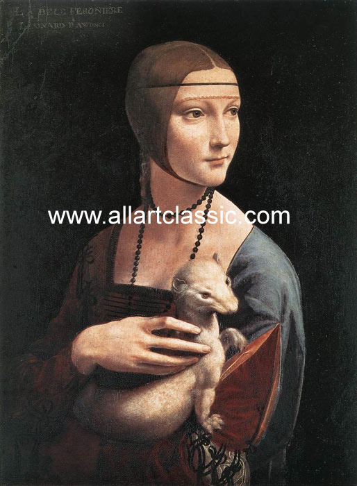 Portrait of Cecilia Gallerani, 1483-1490

Painting Reproductions
