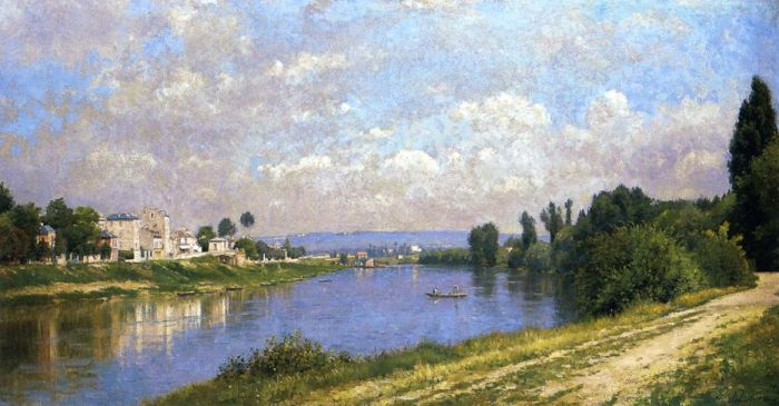 The Seine at la Garenne Saint-Denis, 1870

Painting Reproductions