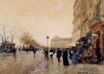Paris, Le Louvre, Le Quai De La Megisserie Et Les Marchands D'Oiseaux
Art Reproductions