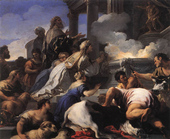 Psyche's Parents Offering Sacrifice to Apollo, 1692-1702

Painting Reproductions