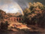 Italian Landscape with Viaduct and Rainbow, 1838
Art Reproductions