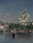 Venetian Lagoon Near the Church of Santa Maria della Salute
Art Reproductions