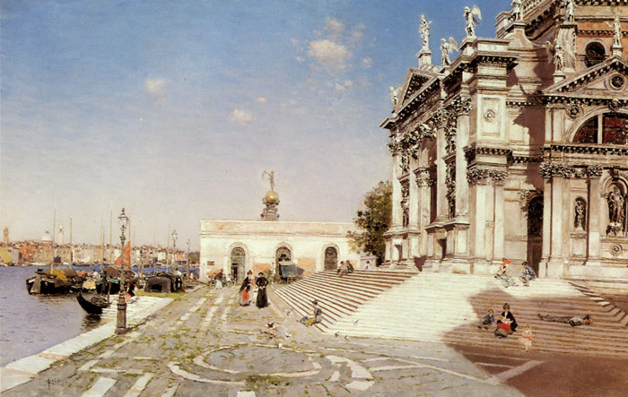 A View of Santa Maria della Salute, Venice

Painting Reproductions