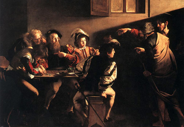 The Calling of St. Matthew, 1599-1600

Painting Reproductions