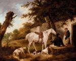 Travellers Resting Outside The Bell Inn
Art Reproductions