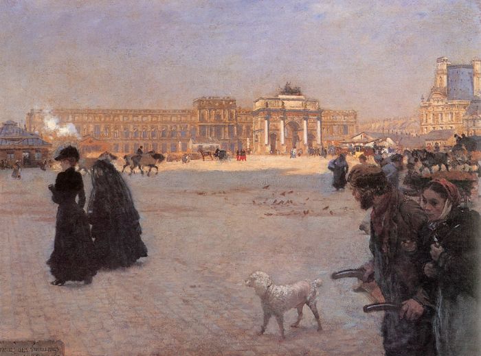 The Place de Carrousel and the Ruins of the Tuileries Palace in 1882

Painting Reproductions