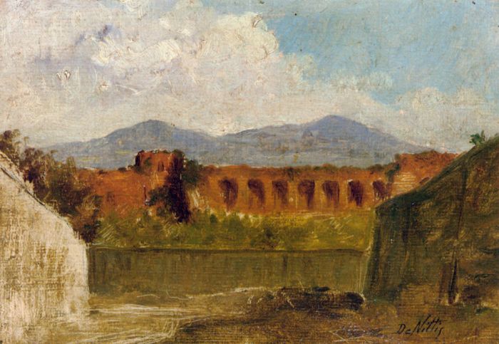A Roman Aqueduct, 1874

Painting Reproductions