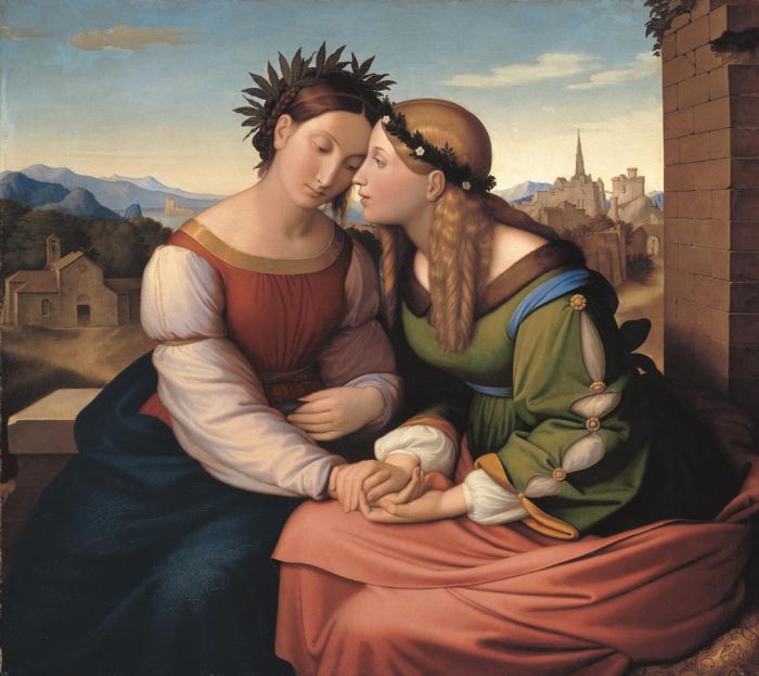 Italia and Germania, 1828

Painting Reproductions