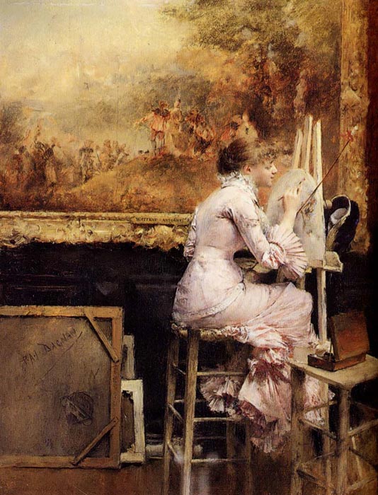 Young Watercolourist In The Louvre, c.1891

Painting Reproductions