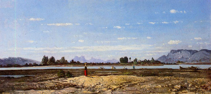 Landscape, the Banks of the Durance, 1868

Painting Reproductions
