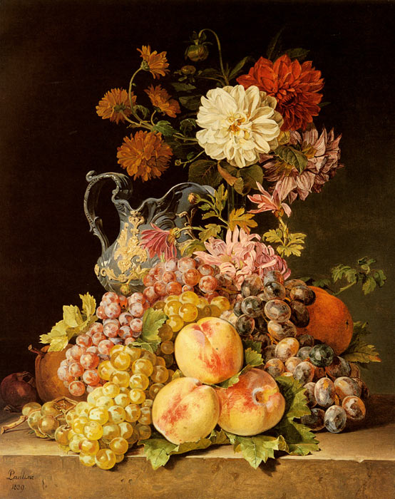 Stilleben Mit Obst Und Blumen [Still life with fruit and flowers], 1839

Painting Reproductions