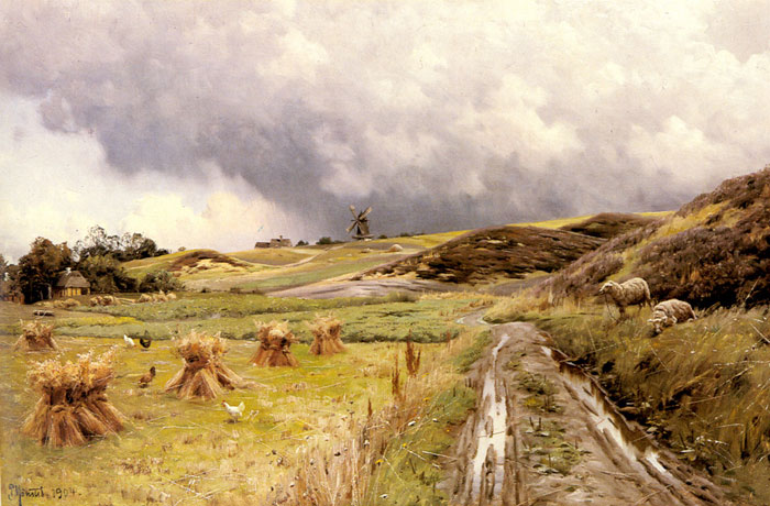 A Pastoral Landscape after a Storm, 1904

Painting Reproductions