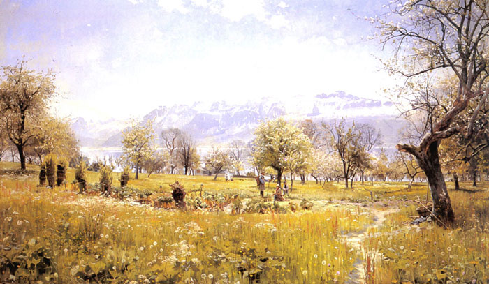 By The Lake, 1889

Painting Reproductions