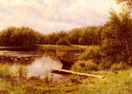 A Boat Moored On A Quiet Lake, 1919
Art Reproductions