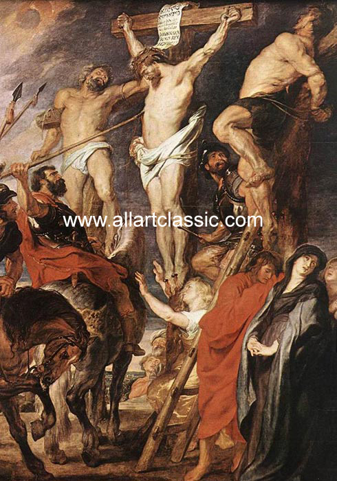 Christ on the Cross between the Two Thieves, 1620

Painting Reproductions