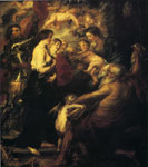 La Vierge a l' Enfant Avec les Saints, 1640
Art Reproductions