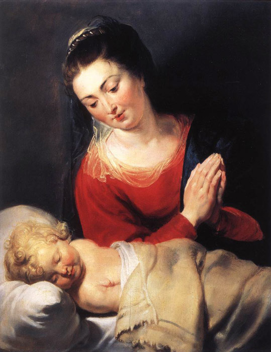 Virgin in Adoration before the Christ Child, c.1615

Painting Reproductions