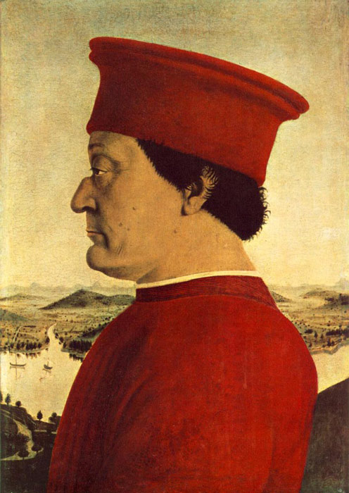 Portrait of Federico da Montefeltro, 1465-1466

Painting Reproductions
