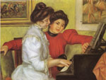 Yvonne and Christine Lerolle Playing the Piano, 1897
Art Reproductions
