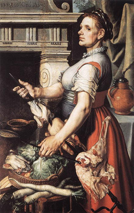 Cook in front of the Stove, 1559

Painting Reproductions