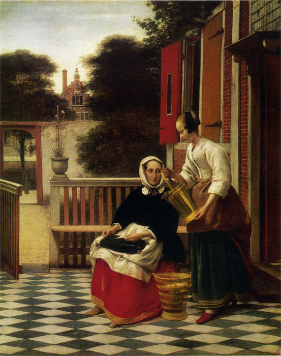 A Mistress and Her Servant, c.1660

Painting Reproductions