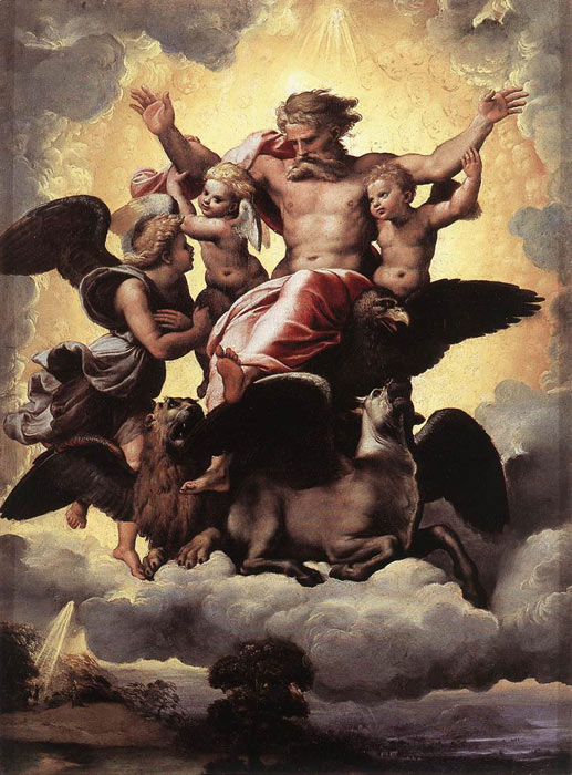 Painting The Vision of Ezekiel, 1518 The Vision of Ezekiel, 1518
Painting Reproductions