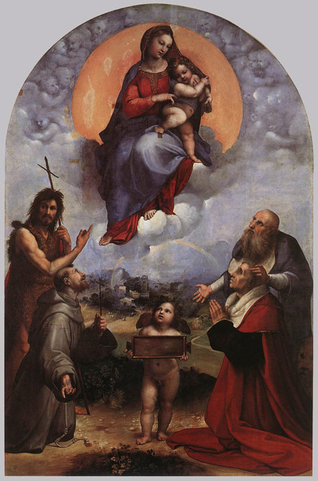 The Madonna of Foligno,  1511-1512

Painting Reproductions