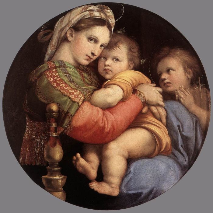Painting Madonna della Sedia, 1513 Madonna della Sedia, 1513
Painting Reproductions