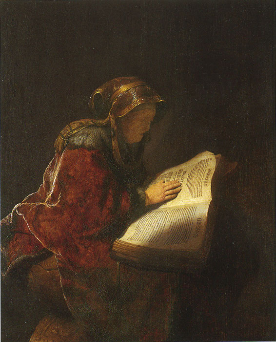 Rembrandt's Mother Reading, 1631

Painting Reproductions