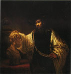 Aristotle Contemplating a Bust of Homer, 1653
Art Reproductions