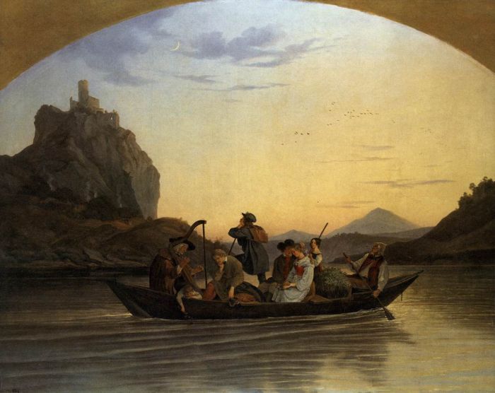 Crossing the Elbe at Aussig, 1837

Painting Reproductions