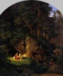 Genoveva in the Forest Seclusion, 1841
Art Reproductions