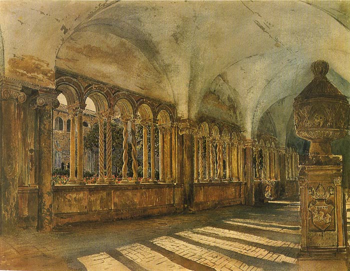 Der Kreuzgang von San Giovanni in Laterano in Rom, 1835

Painting Reproductions