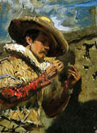 Character Masquerading in Pinning Up a Butterfly, 1965
Art Reproductions