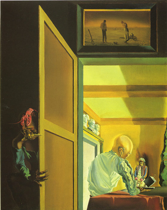 Gala and the Angelusof Millet Before the Imminent Arrival of the Conical Anamorphoses, 1933

Painting Reproductions